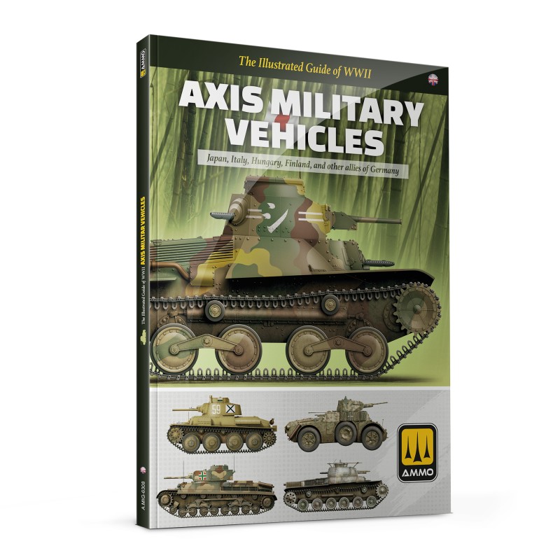 MIG6308 The Illustrated Guide of Axis Military Vehicles
