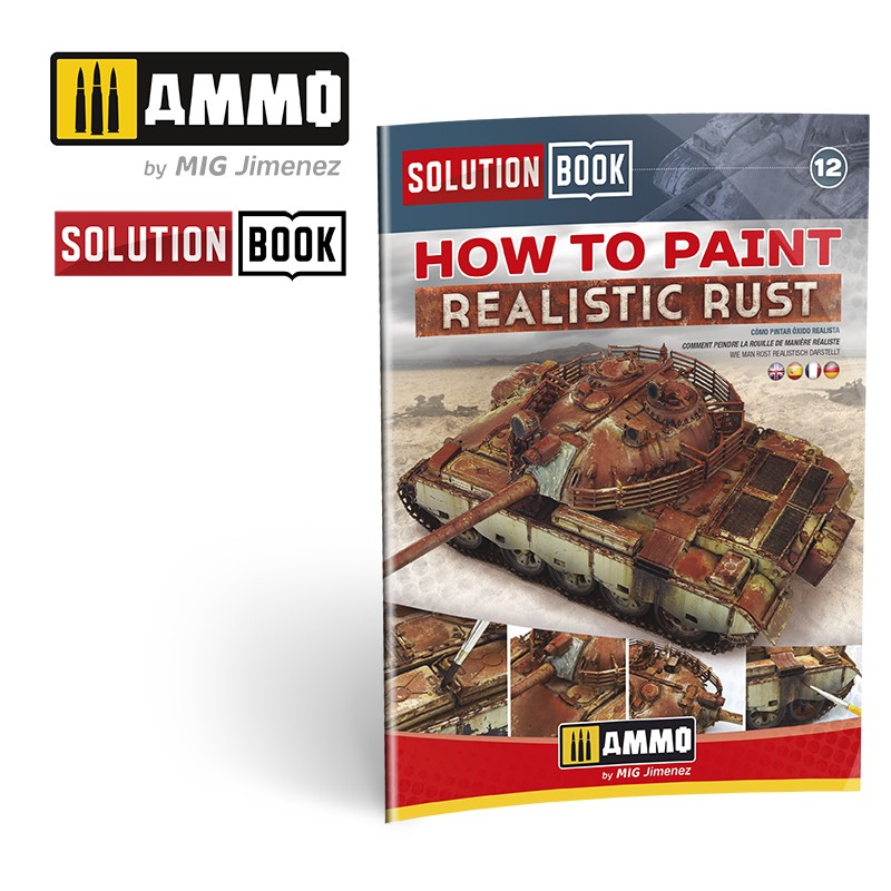 MIG6519 Ammo HOW TO PAINT REALISTIC RUST MAGAZINE