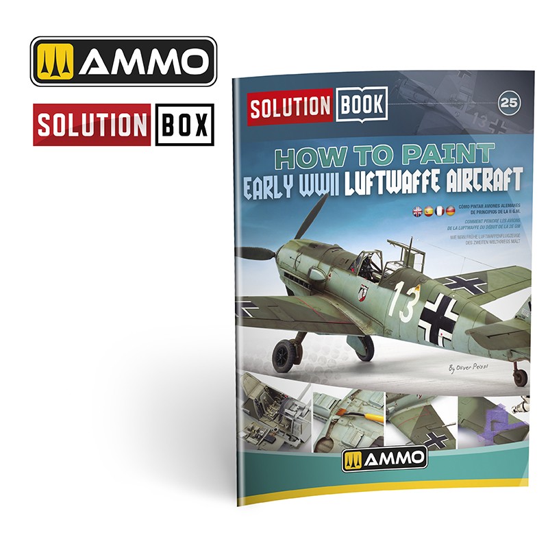 MIG6530 SOLUTION BOOK 25 - How to Paint Early WWII Luftwaffe Aircraft
