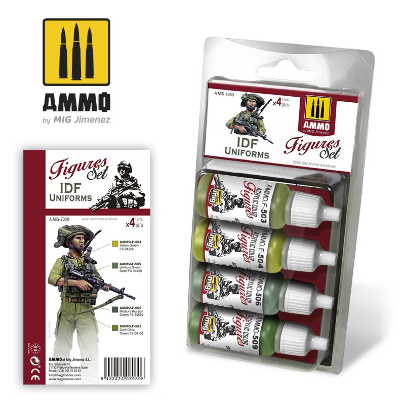 MIG7030 Ammo IDF UNIFORMS SET