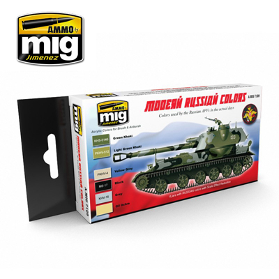 MIG7109 Ammo MODERN RUSSIAN CAMO COLOURS