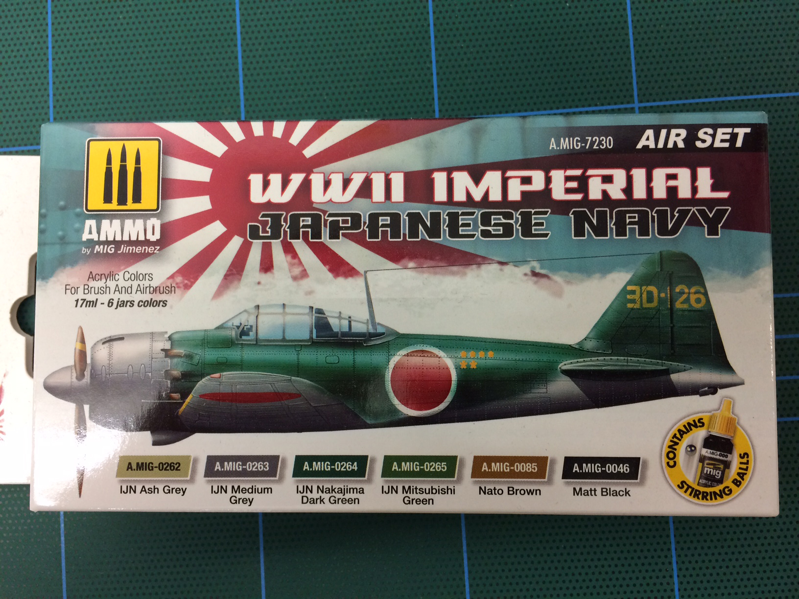 MIG7230 WWII JAPANESE NAVY AIR SET