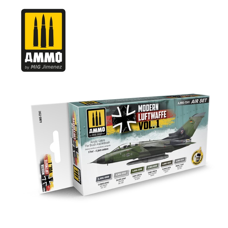 MIG7241 Ammo Modern Luftwaffe Vol 1 Set