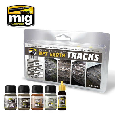 MIG7438 Ammo WET EARTH TRACKS