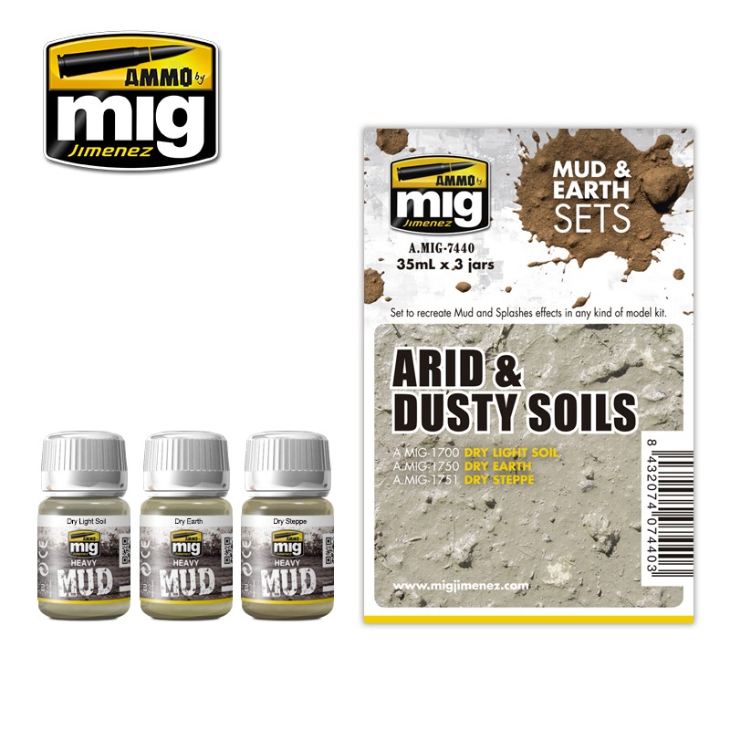 MIG7440 Ammo ARID & DUSTY SOILS