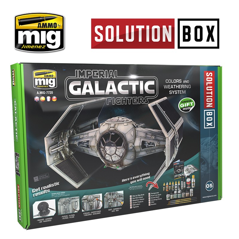 MIG7720 Ammo IMPERIAL GALACTIC FIGHTERS SOLUTION BOX