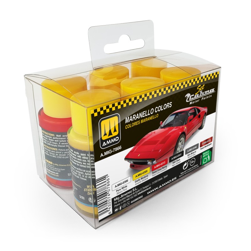 MIG7866 Cobra Motor Maranello Colours Set