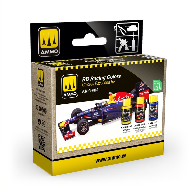 MIG7869 Cobra Motor RB Racing Colours Set