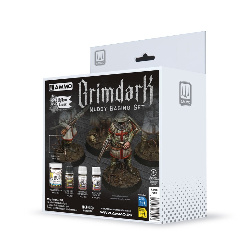 MIG7999 Grimdark Muddy Basing Set