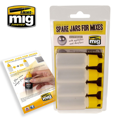 MIG8004 Ammo SPARE MIXING JARS