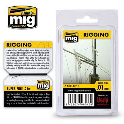 MIG8016 Ammo RIGGING SUPER FINE 0.01MM