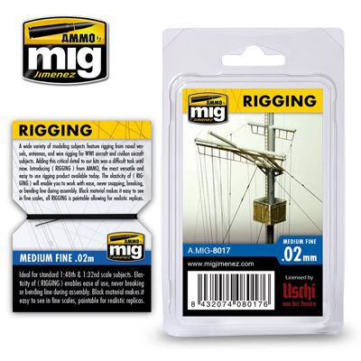 MIG8017 RIGGING FINE 0.02MM