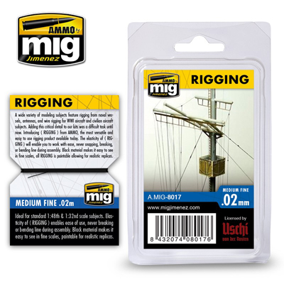 MIG8017 Ammo RIGGING FINE 0.02MM