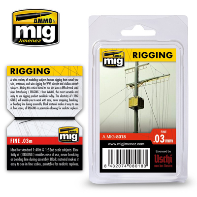 MIG8018 Ammo RIGGING MEDIUM 0.03MM