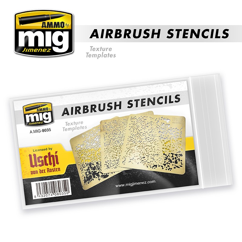 MIG8035 Ammo AIRBRUSH STENCILS