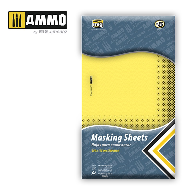 MIG8043 Ammo MASKING SHEETS