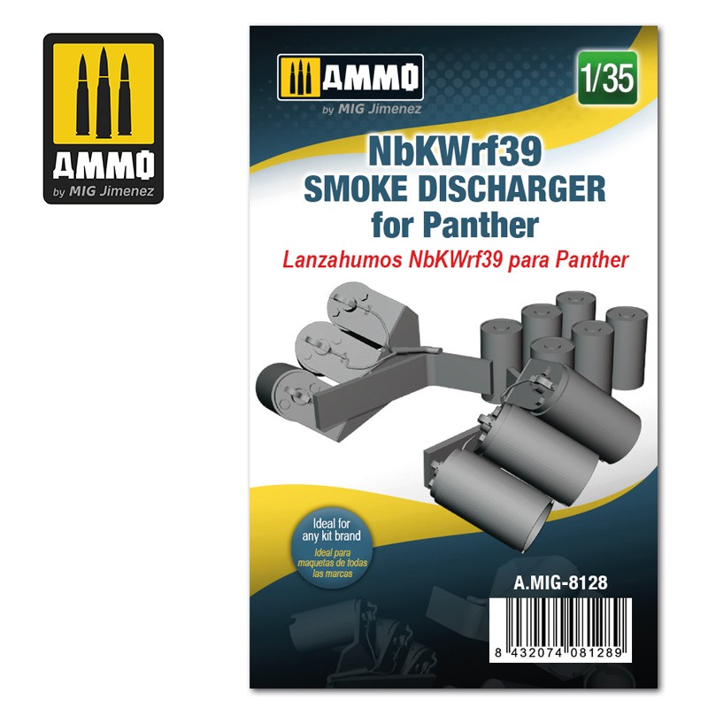 MIG8128 Ammo 1/35 NbKWrf39 SMOKE DISCHARGER FOR PANTHER