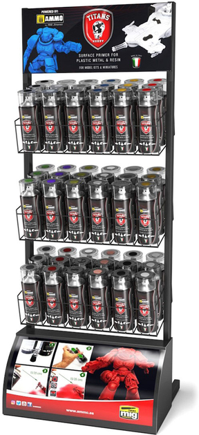 MIG8176 TITAN SPRAY RACK WITH STOCK