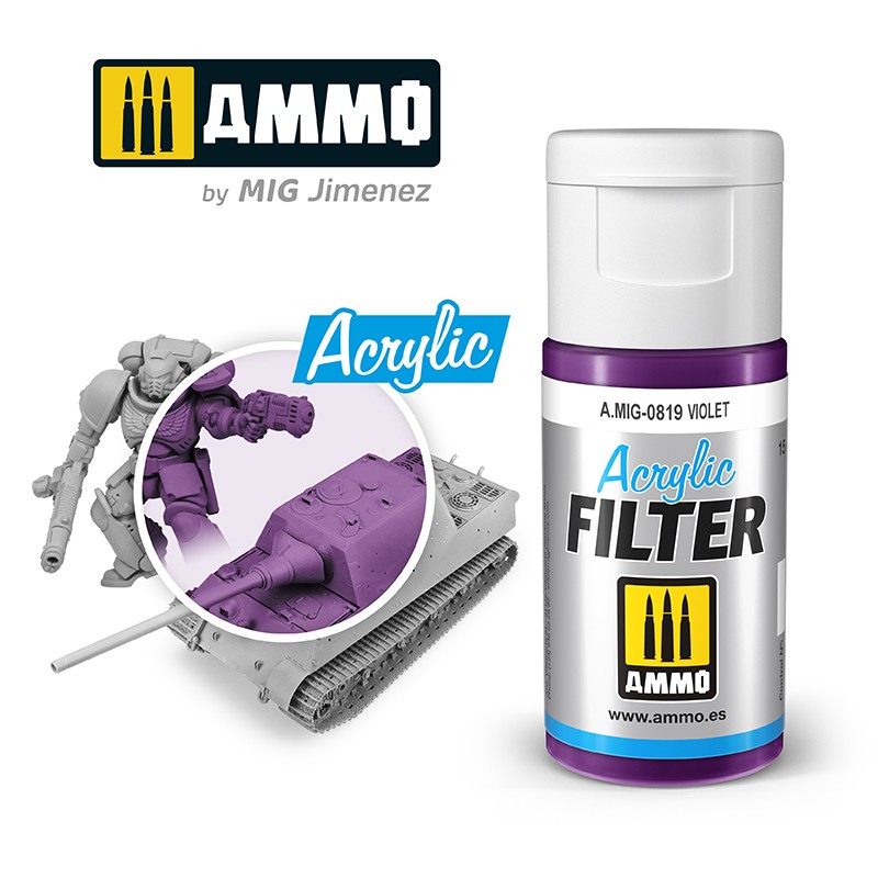 MIG819 Ammo ACRYLIC FILTER Violet