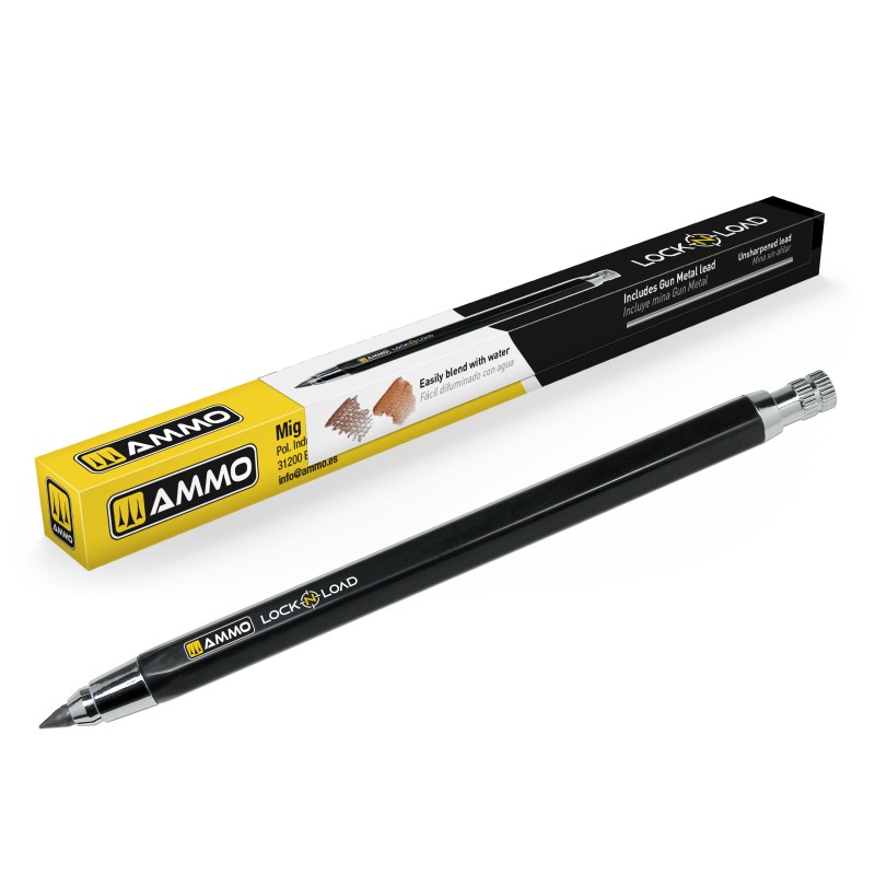 MIG8313 LOCK N LOAD - Weathering Rechargable Technical Pencil (Tool)