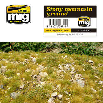 MIG8351 Ammo STONEY MOUNTAIN GROUND GRASS MAT