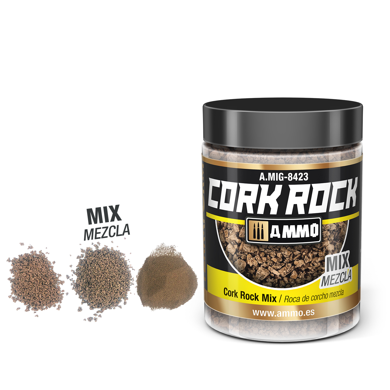 MIG8423 CREATE CORK Cork Rock Miix (Jar 100mL)