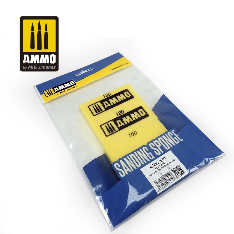 MIG8571 Ammo Flexand Double Sided Sanding Sponge