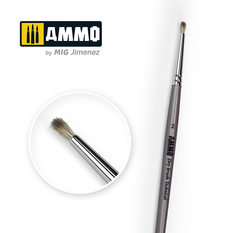 MIG8700 Ammo SIZE 2 SOFT TOUCH DRYBRUSH