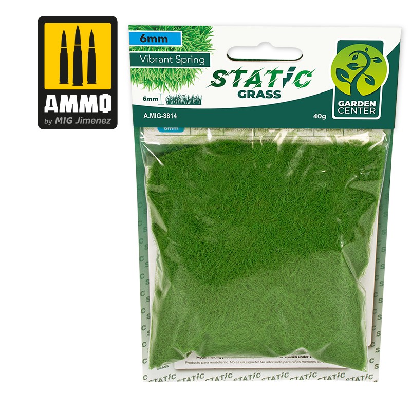 MIG8814 STATIC GRASS VIBRANT SPRING 6 MM