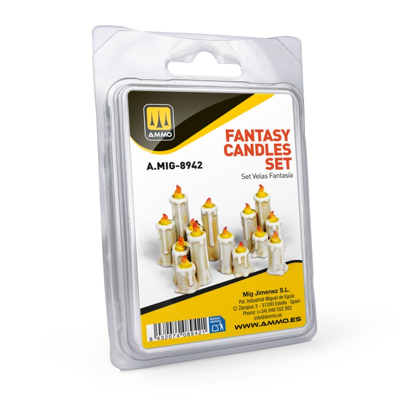 MIG8942 FANTASY CANDLES SET