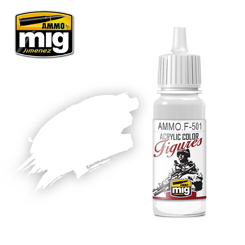 MIGF501 FIGURE PAINT WHITE