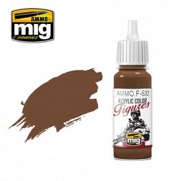 MIGF532 FIGURE PAINT RED BROWN