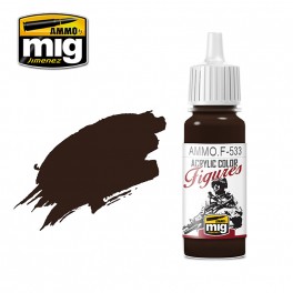 MIGF533 FIGURE PAINT DARK BROWN