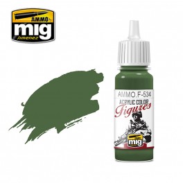 MIGF534 FIGURE PAINT OLIVE GREEN