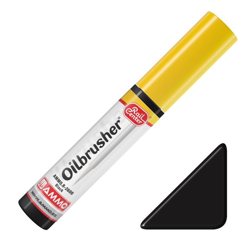 MIGR2600 Rail Center Oilbrusher Black