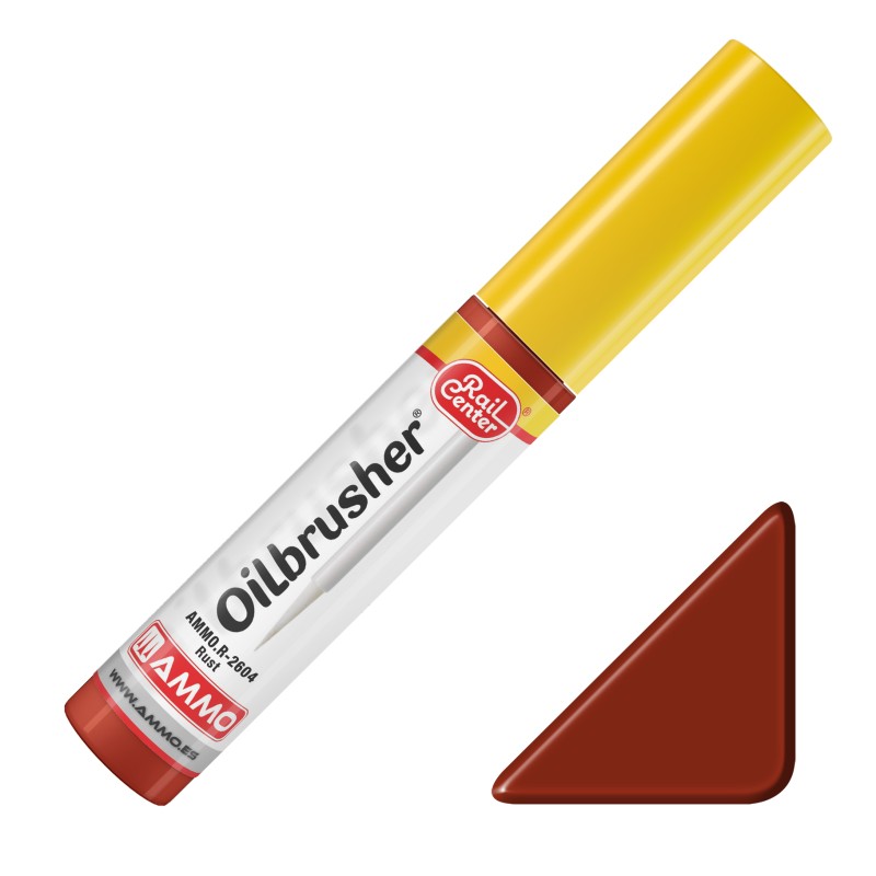 MIGR2604 Rail Center Oilbrusher Rust