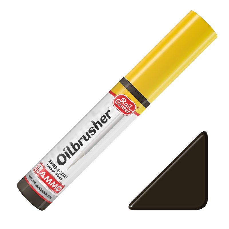 MIGR2608 Rail Center Oilbrusher Grease Black