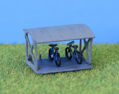 PDB13 PD Marsh N Gauge Bike Shed & 2 Bikes