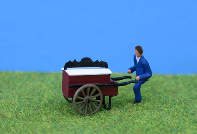 PDPW80 PD Marsh Delivery barrow with nameboard & porter