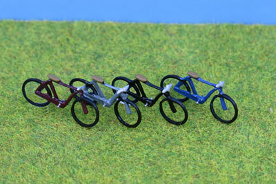 PDZ9 PD Marsh OO GAUGE PAINTED BIKES