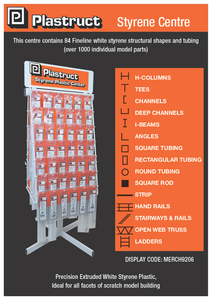 Plastruct Polystyrene Foam