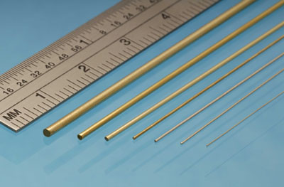 SBW10 Albion Alloys - 1mm Square Brass Rod