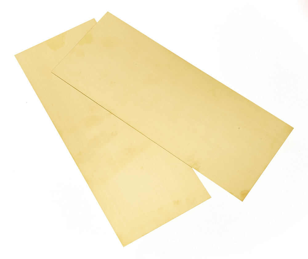 SM7M Albion Alloys - 0.4mm Brass Metal Sheet