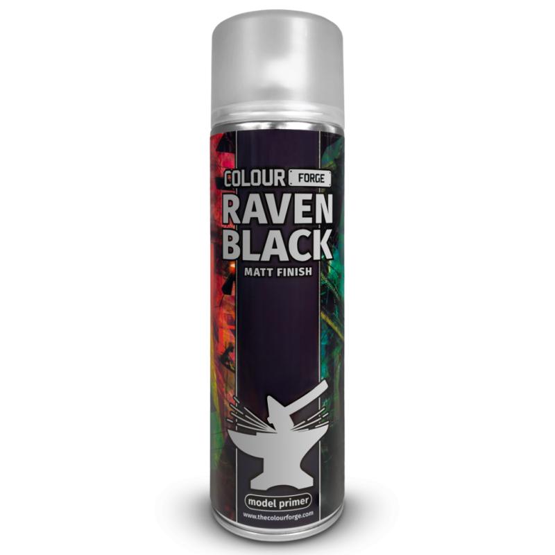 TCF-SPR-027 CF Spray Raven Black (500ml) TCFSPR027
