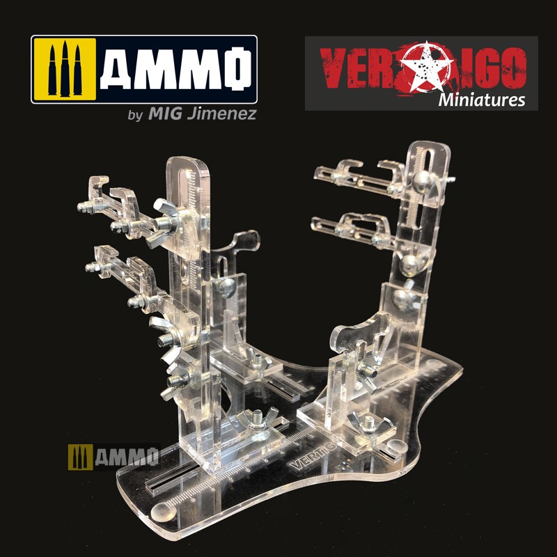 VMP006 Ammo Plastic jig stand & transport EVO BI 7248 (bi-plane)