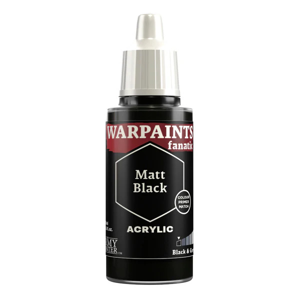 WP3001P FANATIC: Matt Black