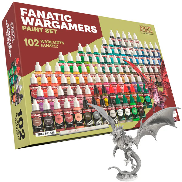 WP8073P ARMY PAINTER Warpaints Fanatic: Wargamers Paint Set