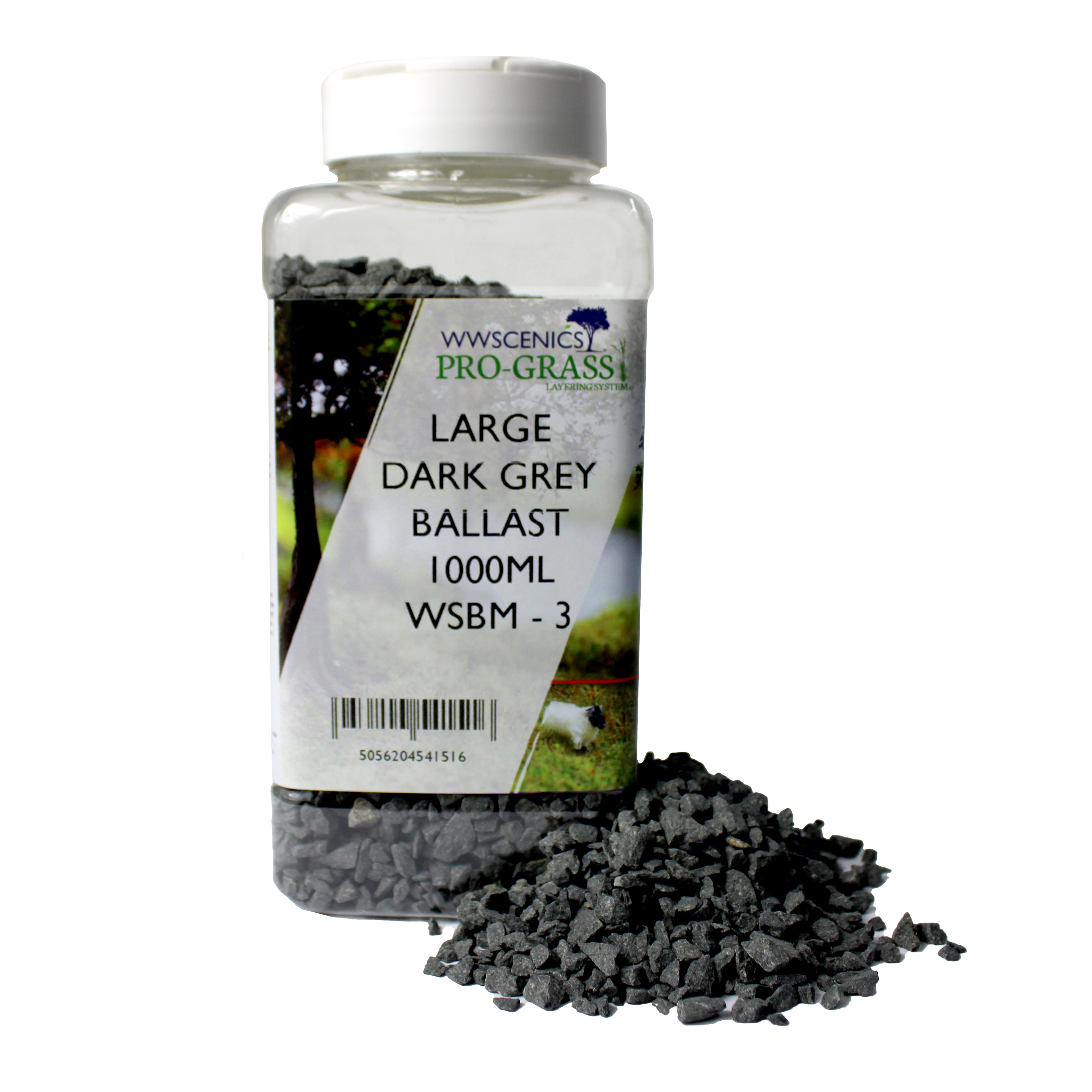 WSBM-3 WW Scenics Large Dark Grey 1000ml