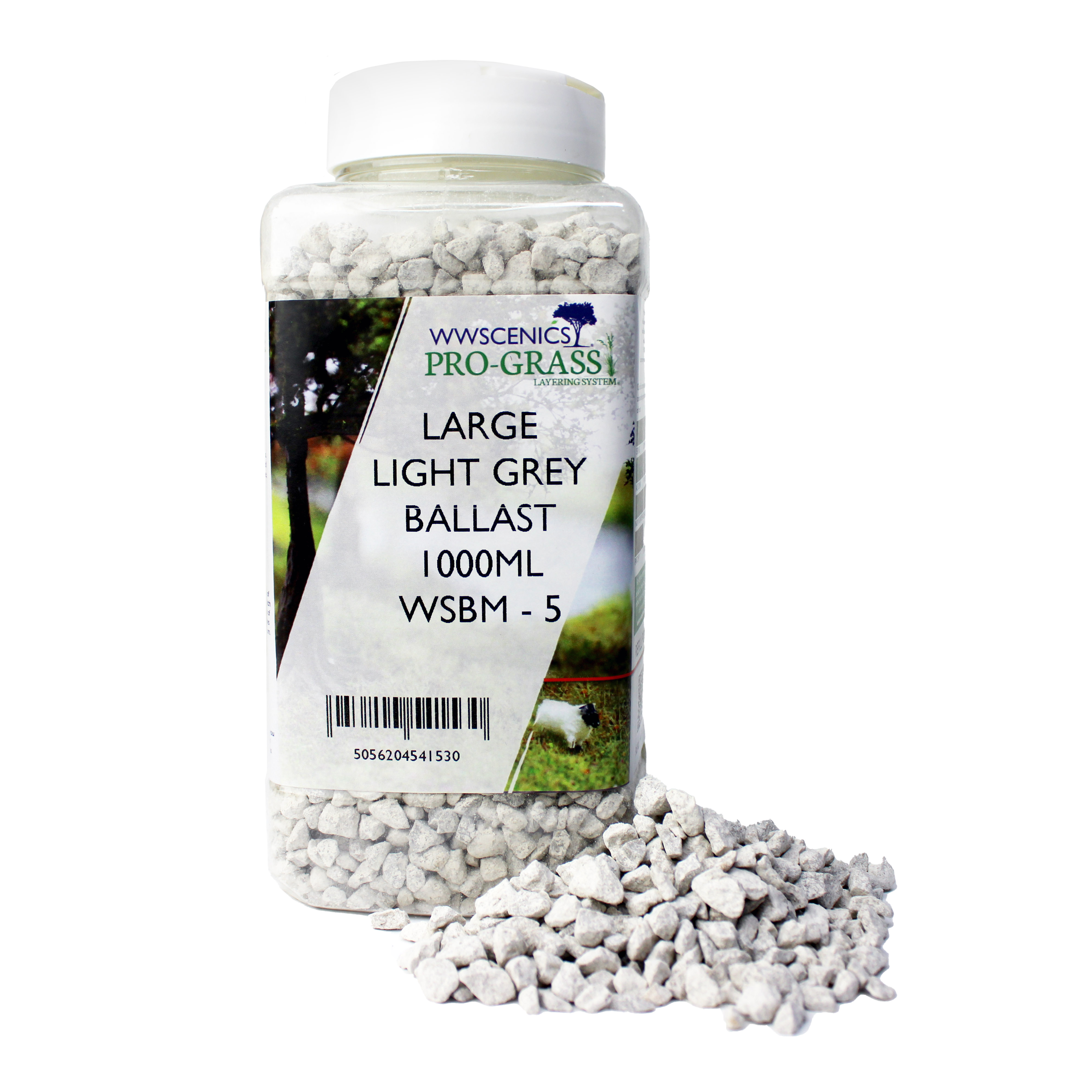 WSBM-5 WW Scenics Large Light Grey 1000ml