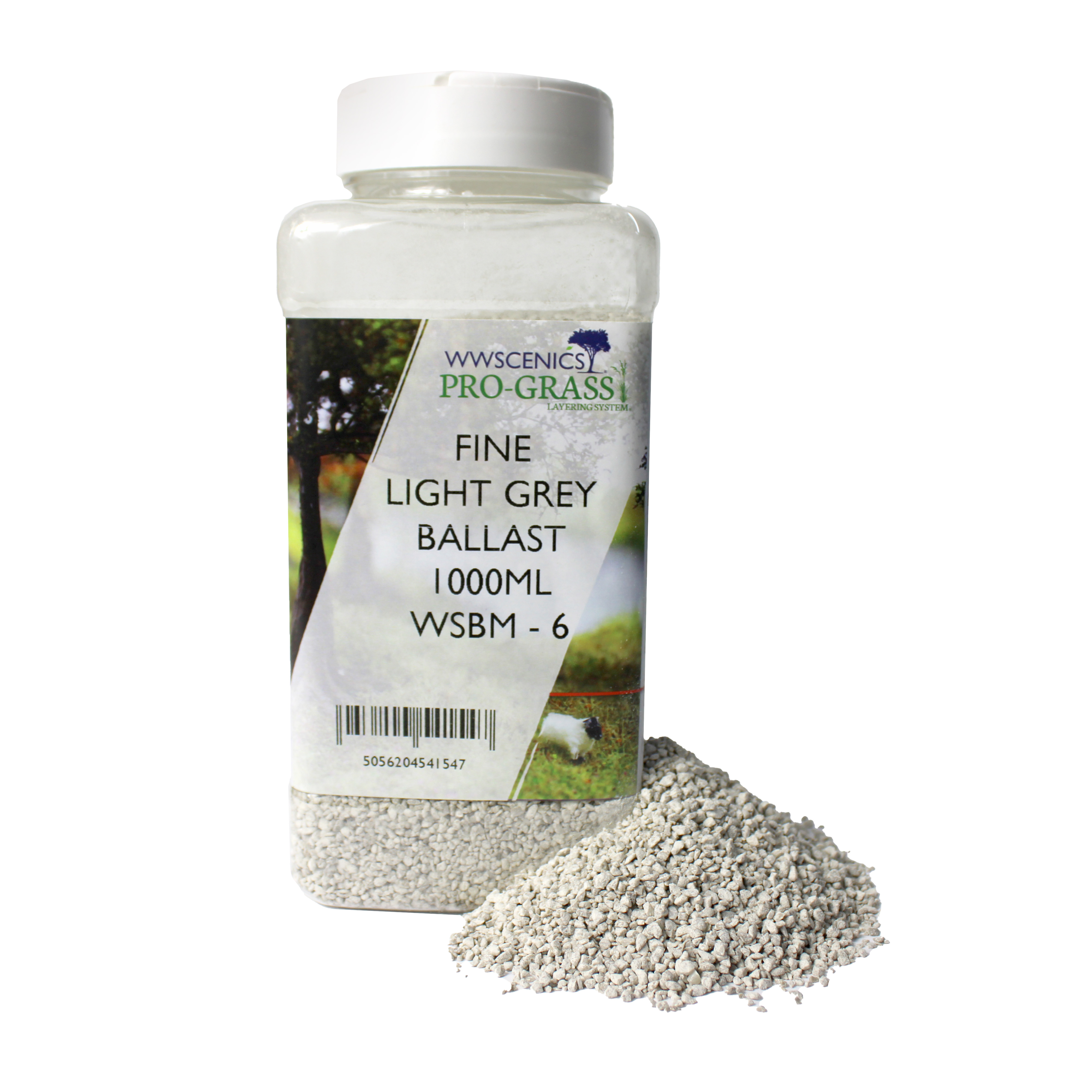 WSBM-6 WW Scenics Fine Light Grey 1000ml